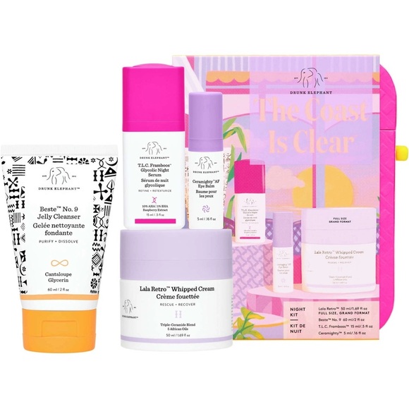 DRUNK ELEPHANT | The Coast Is Clear Night Kit - Picture 2 of 9